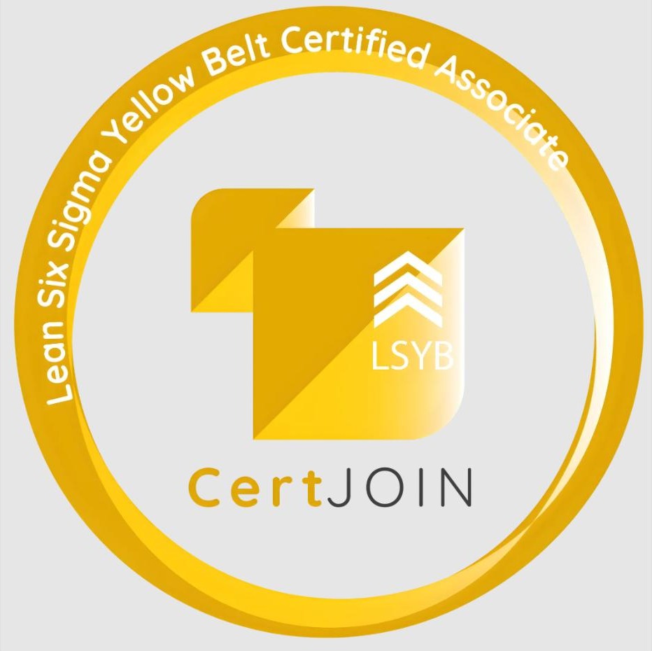 Lean Six Sigma Yellow Belt Certified Associate (LSYB)